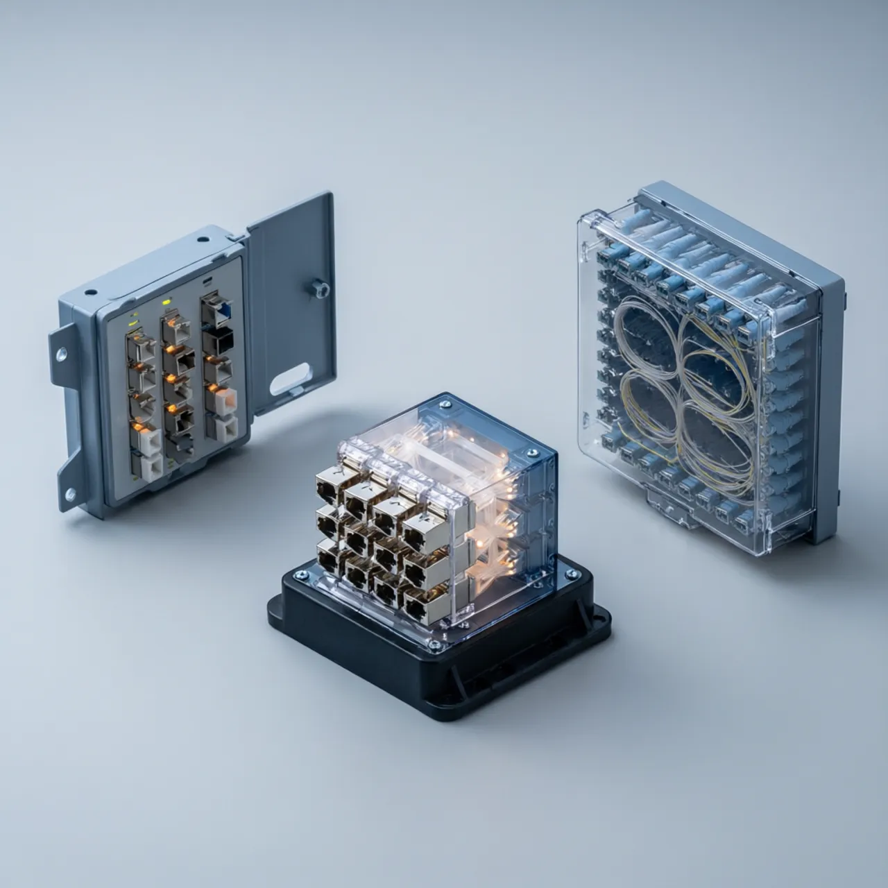 Glasfaser-Verteilermodule & FTTR-Zubehör