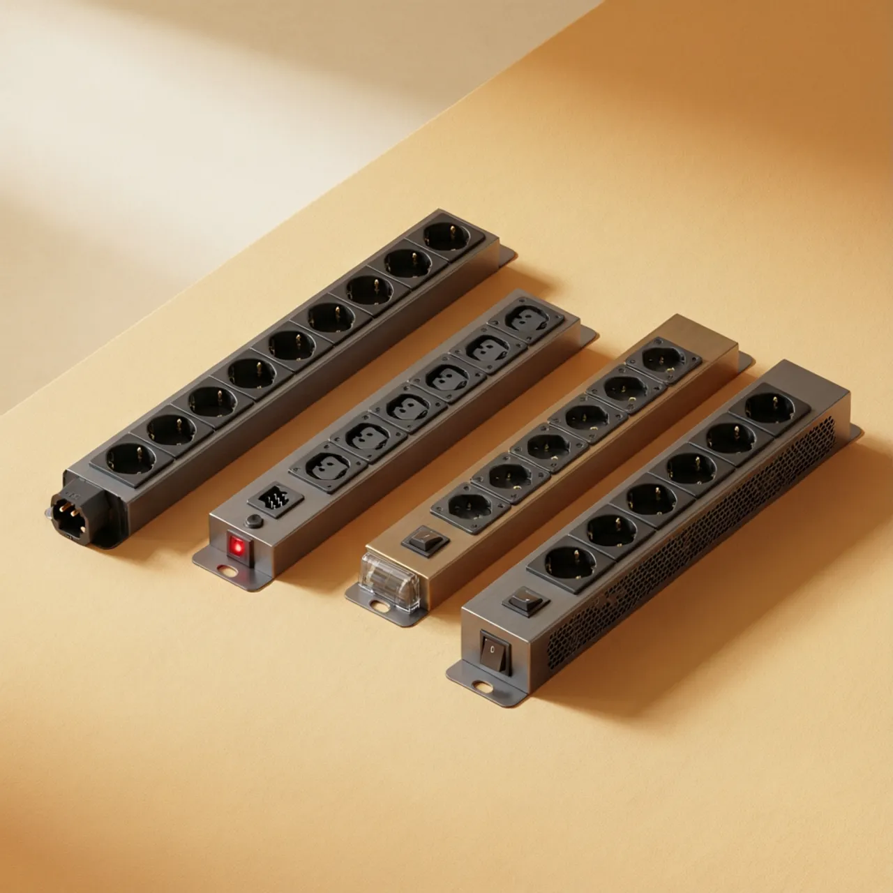 Rack-Steckdosenleisten