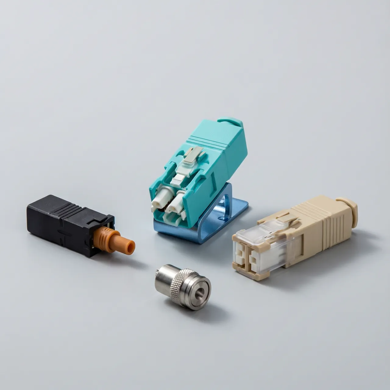 Glasfaser-Adapter & Steckverbinder