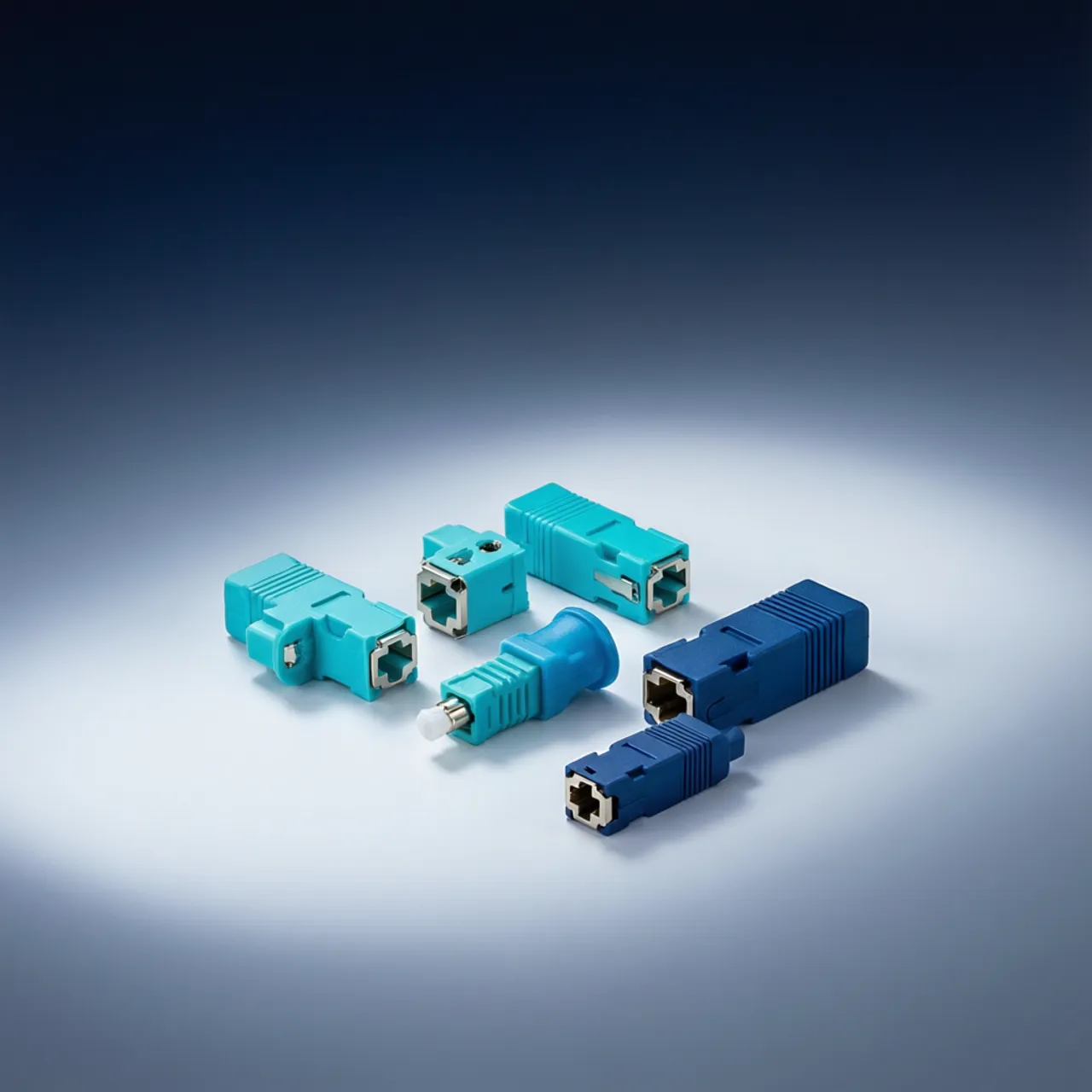Glasfaser-Adapter & Steckverbinder