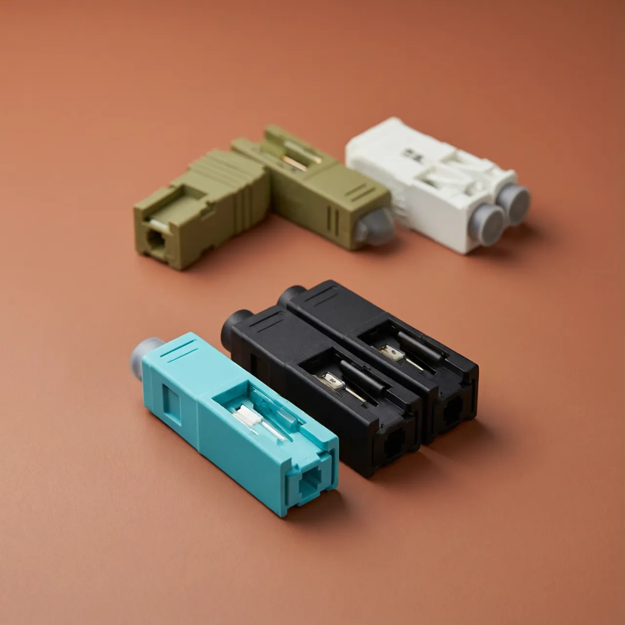 Glasfaser-Adapter & Steckverbinder