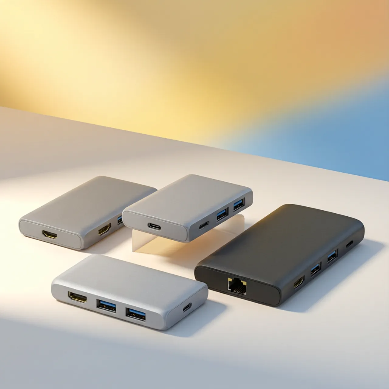 Multiport-Adapter (Video + USB + Laden)