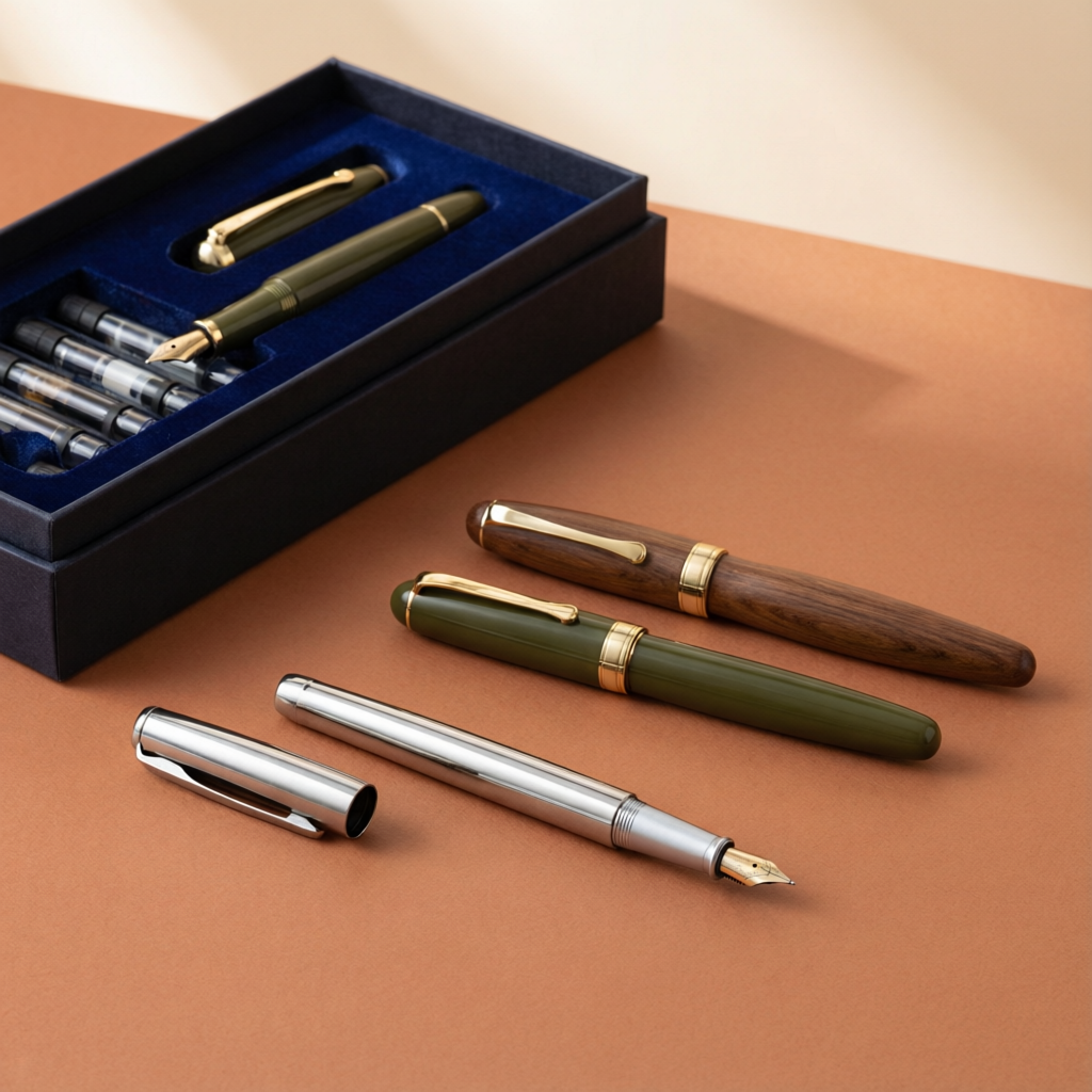 Premium-Schreibgeräte (Rollerball & Füllfederhalter)