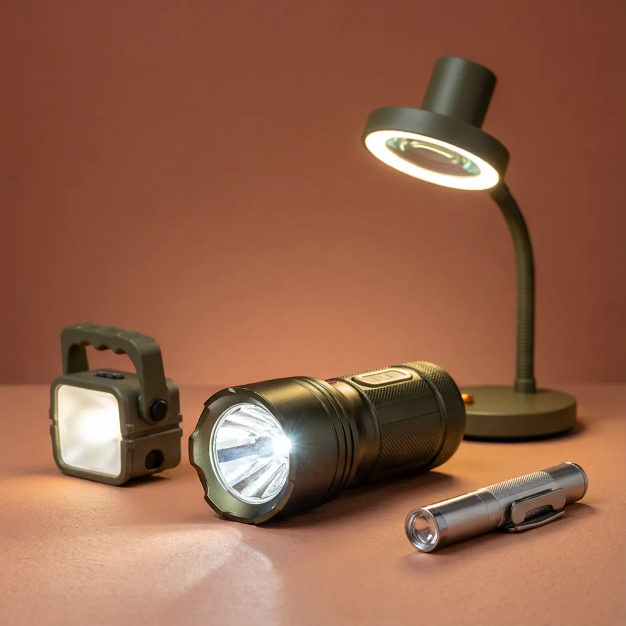 Taschenlampen & mobile Leuchtgeräte
