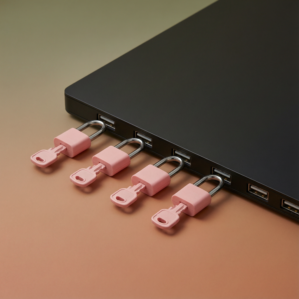 USB-Sicherheitszubehör