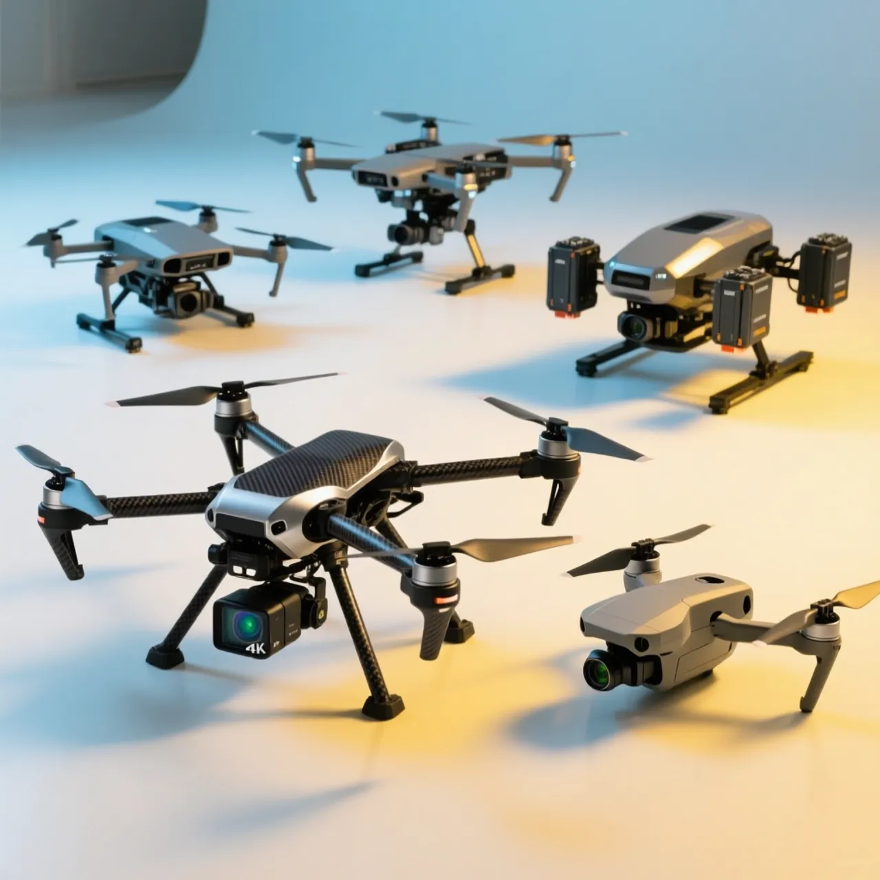 Professionelle Drohnen & UAVs