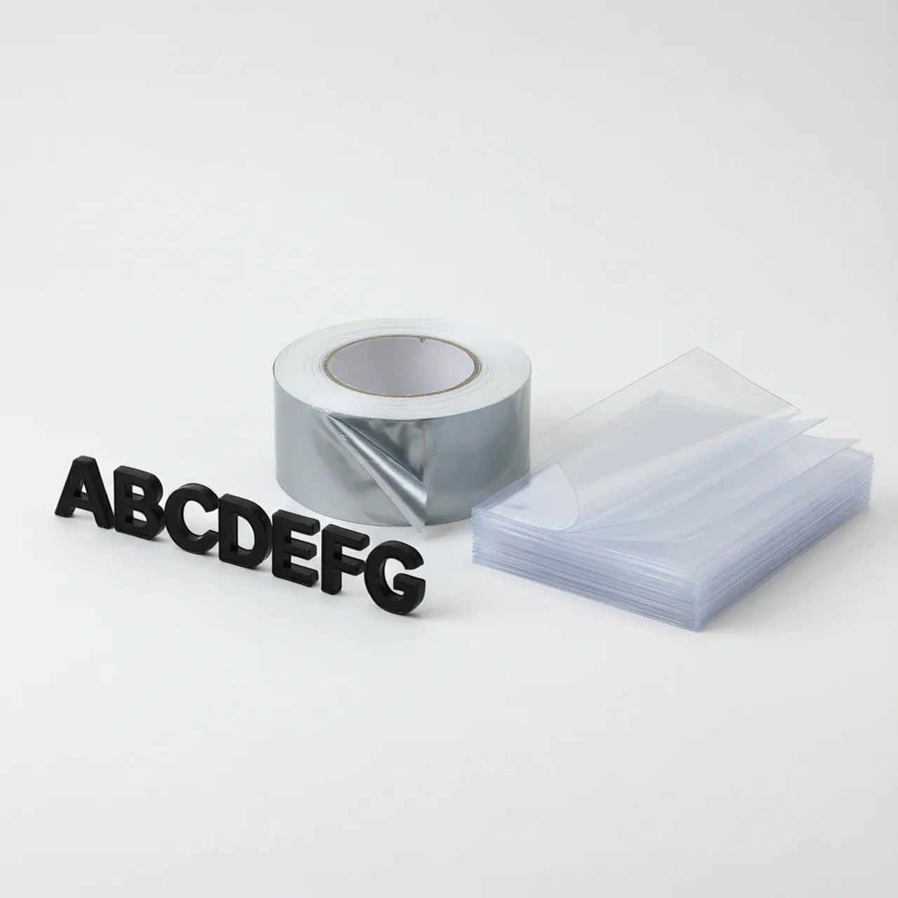 Beschriftungsmaterialien & Folienbuchstaben