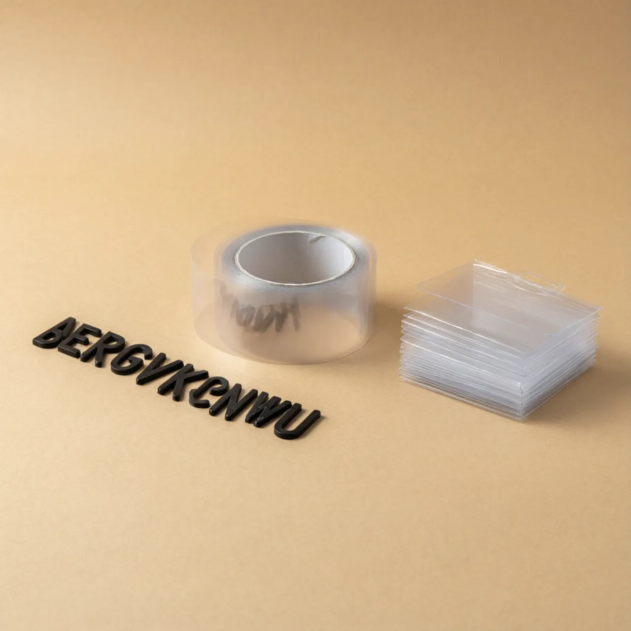 Beschriftungsmaterialien & Folienbuchstaben