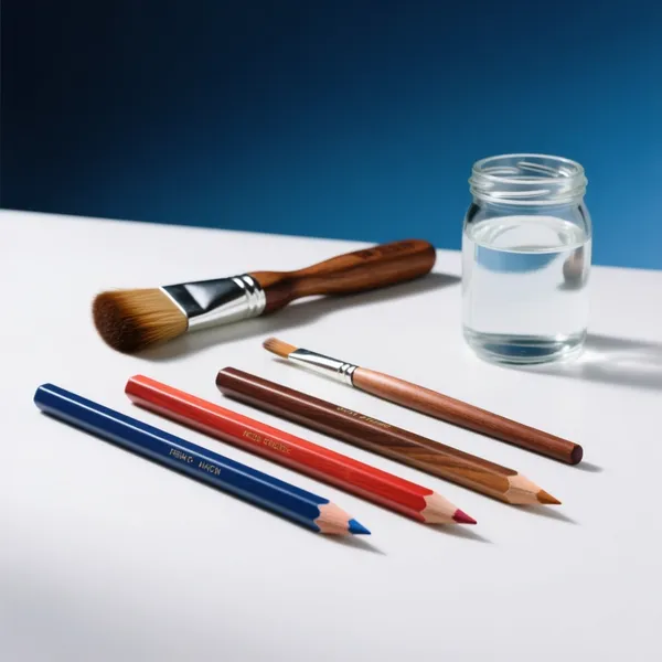 Künstlerische Zeichenmaterialien