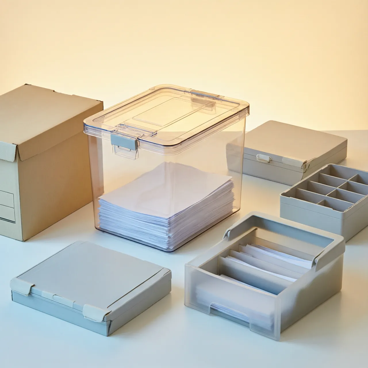 Archivboxen & Ablageschubladen