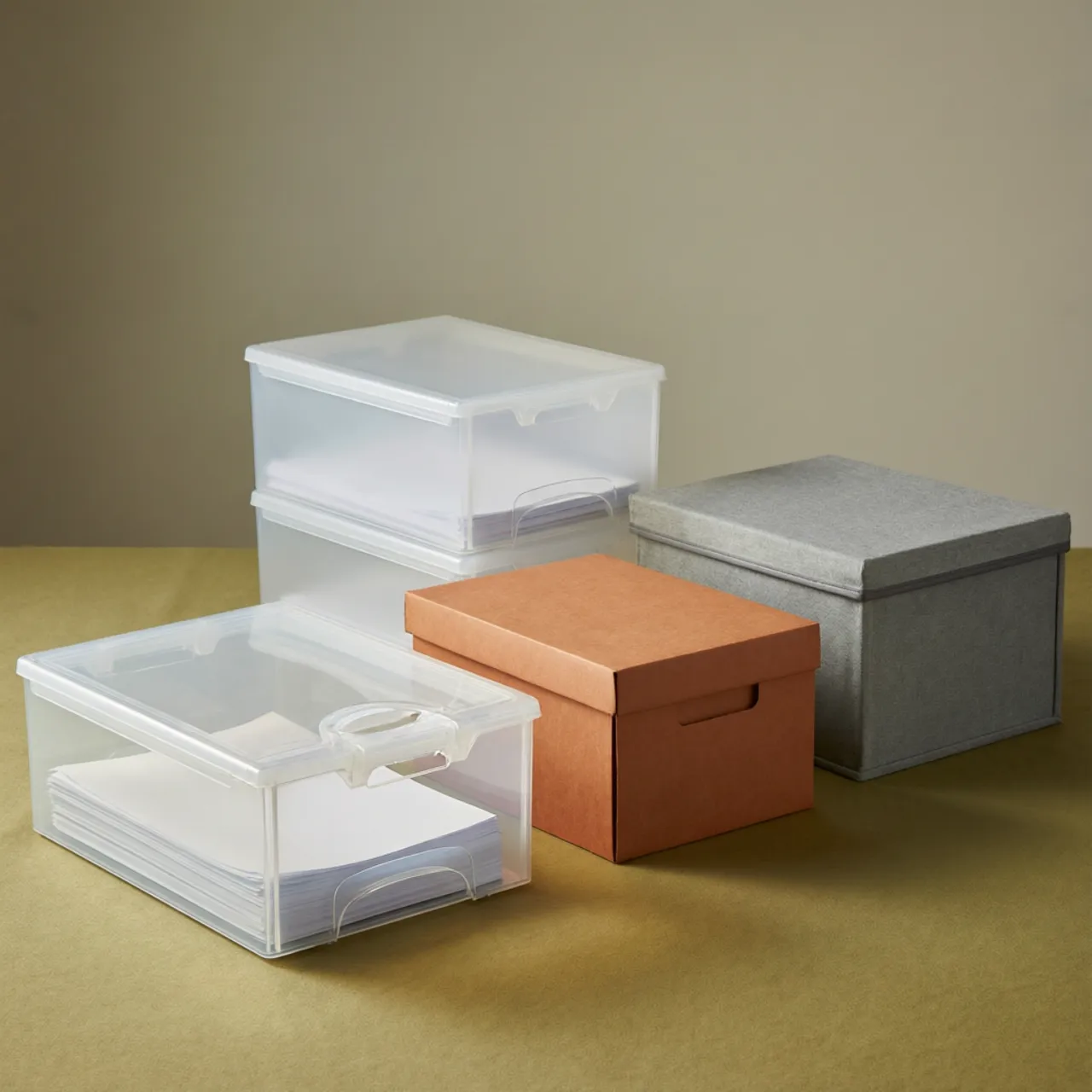 Archivboxen & Ablageschubladen