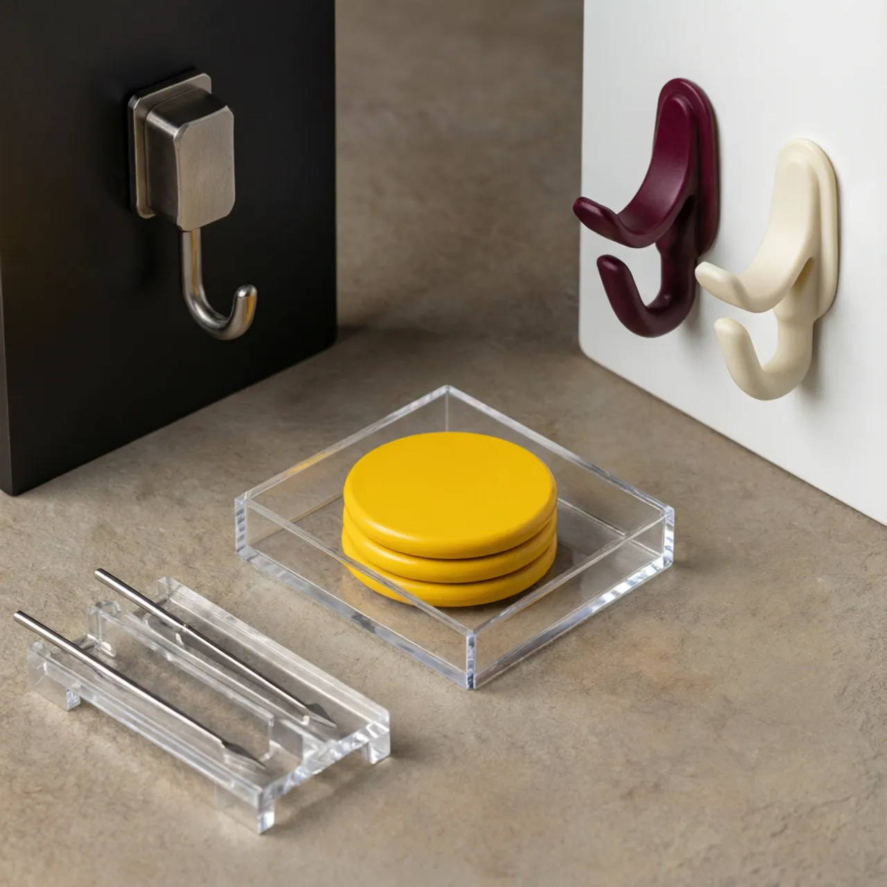 Wandhaken & Klebeorganisationssysteme