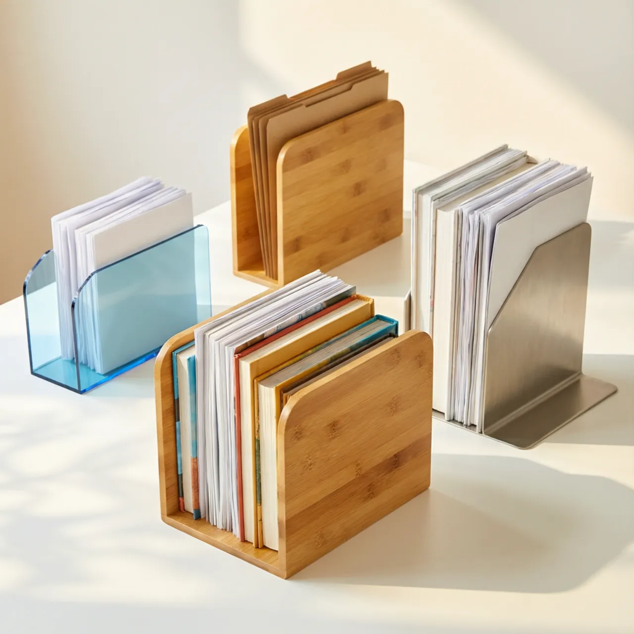 Buchstützen & Ablagehilfen