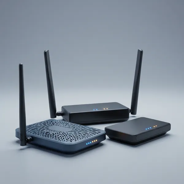 Wi-Fi-Router (kabelgebunden + WLAN)