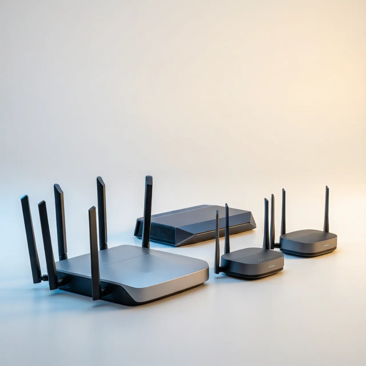 Wi-Fi-Router (kabelgebunden + WLAN)