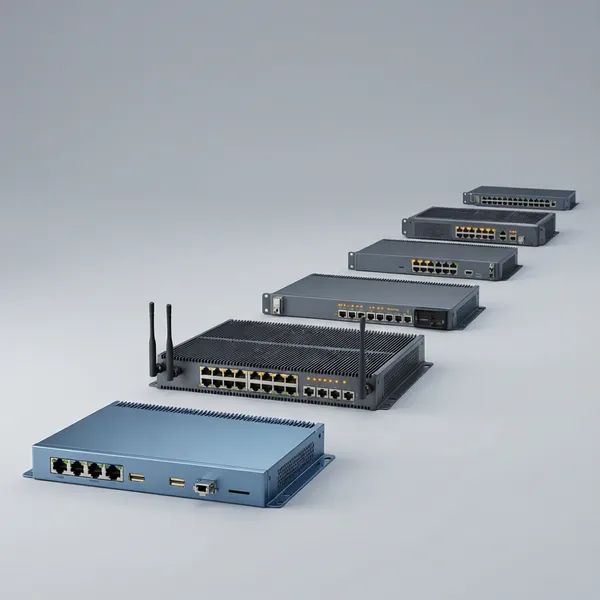 Industrielle Ethernet-Router