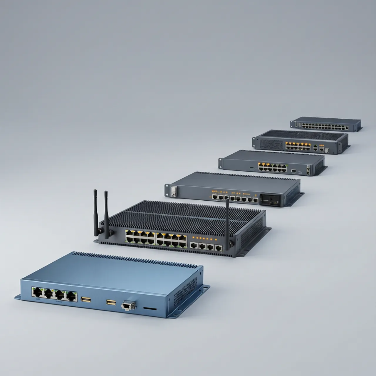 Industrielle Ethernet-Router