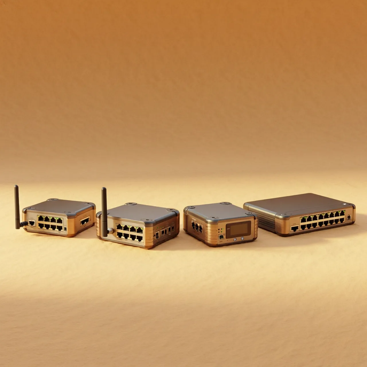 Industrielle Ethernet-Router