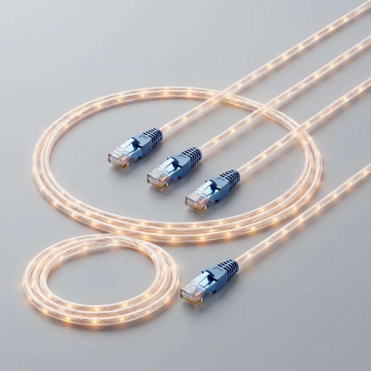 Patchkabel mit Beleuchtungsfunktion