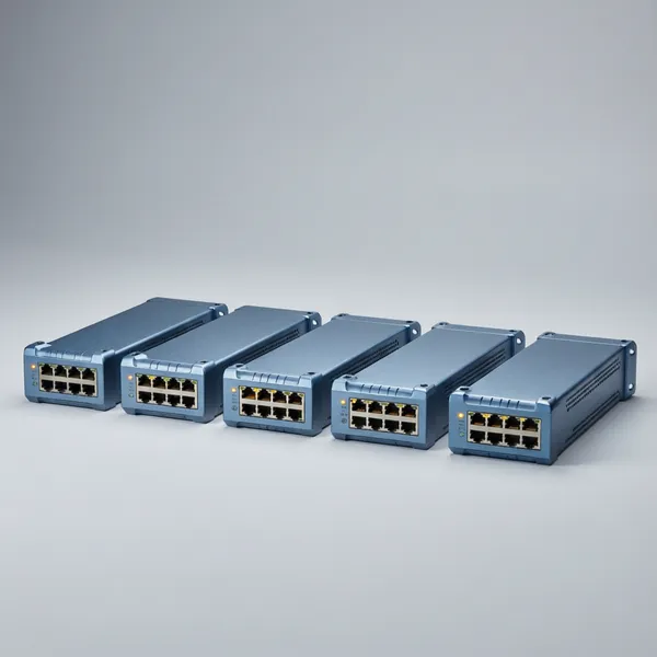 Industrielle Unmanaged Switche