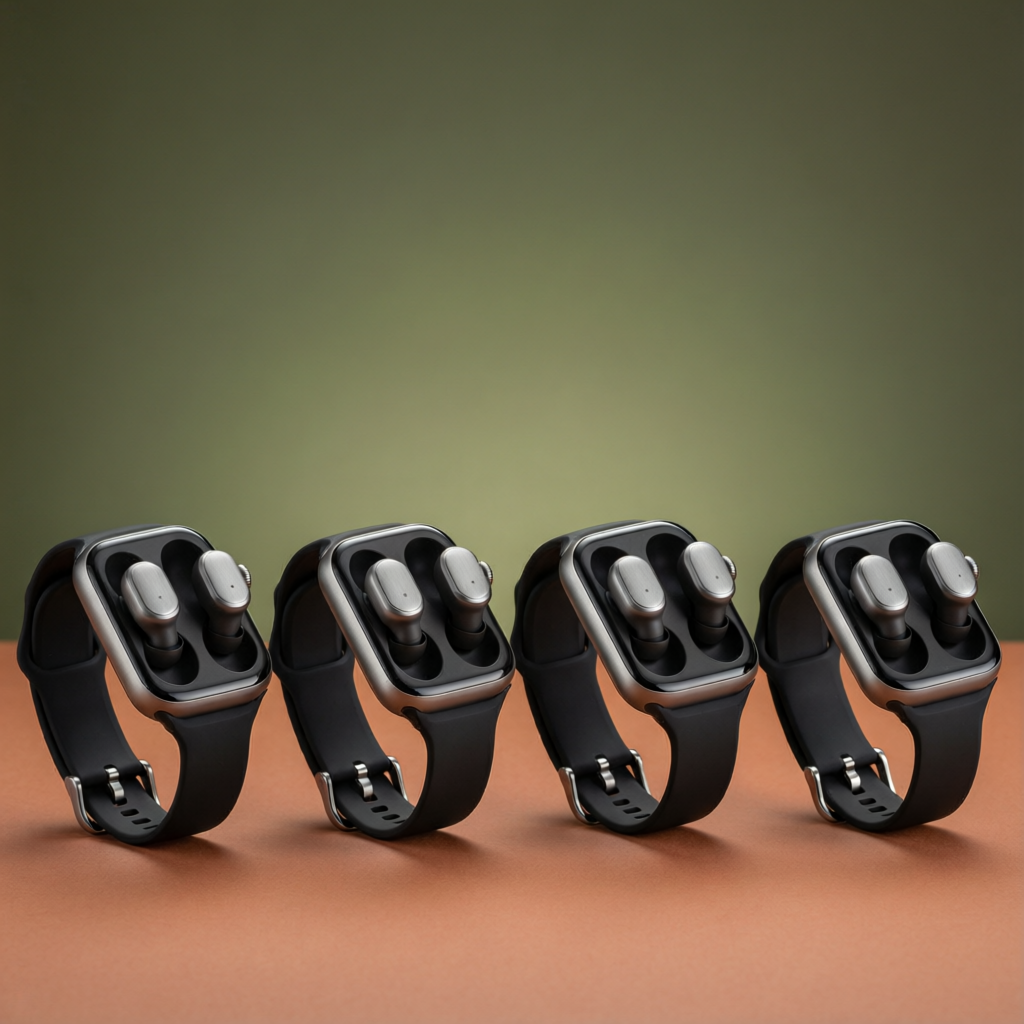 Smartwatches mit integrierten Kopfhörern