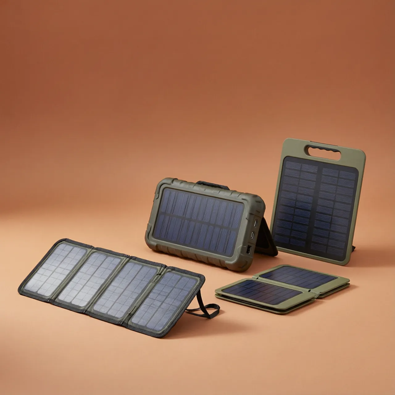 Mobile Solarpanels & tragbare Solarladegeräte