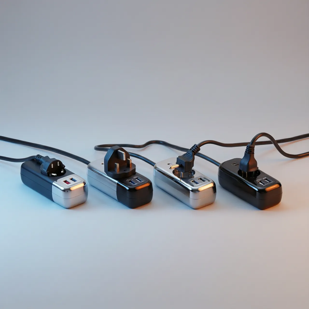Steckdosenleisten mit USB-Ladefunktion