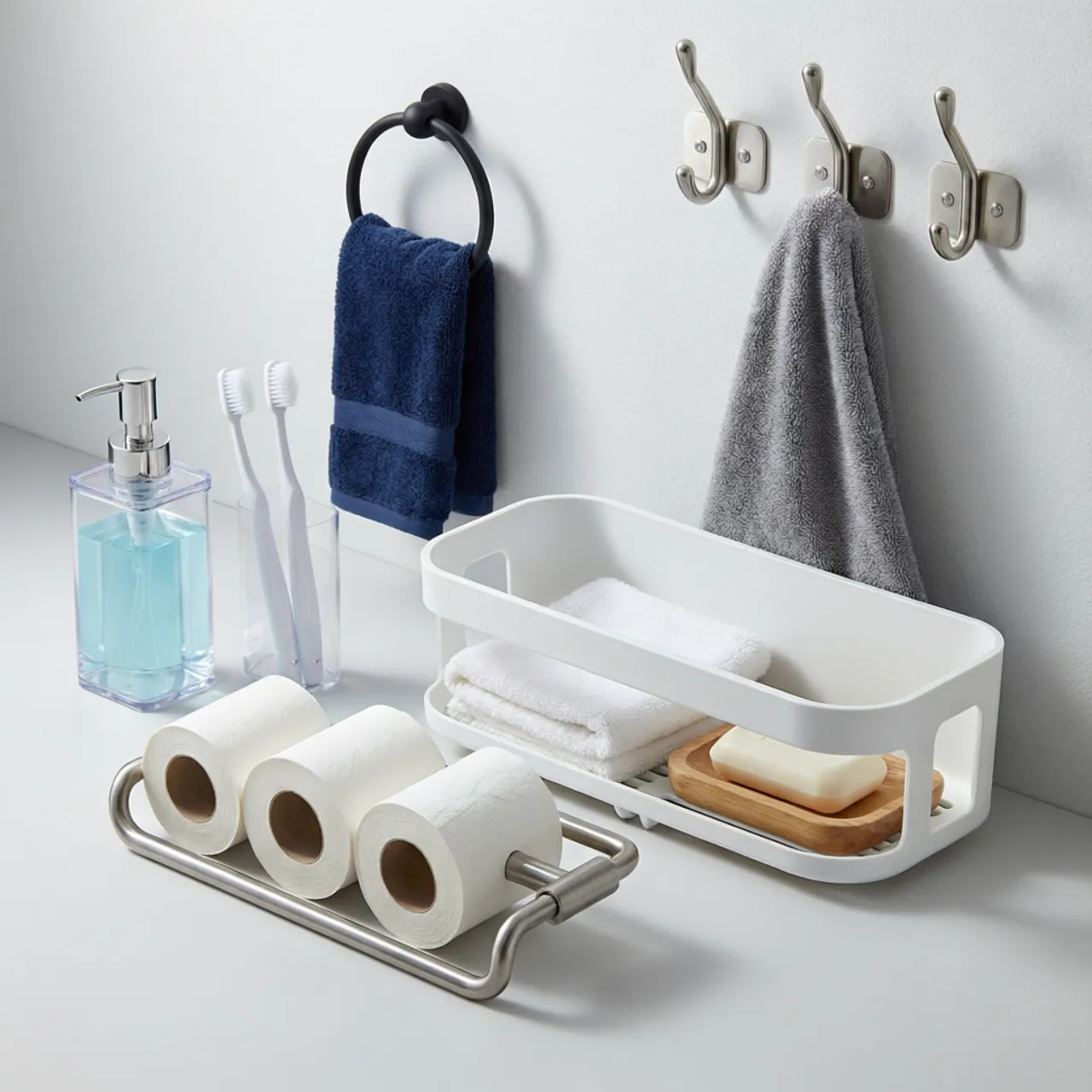 Badaccessoires & Badezimmer-Organisation