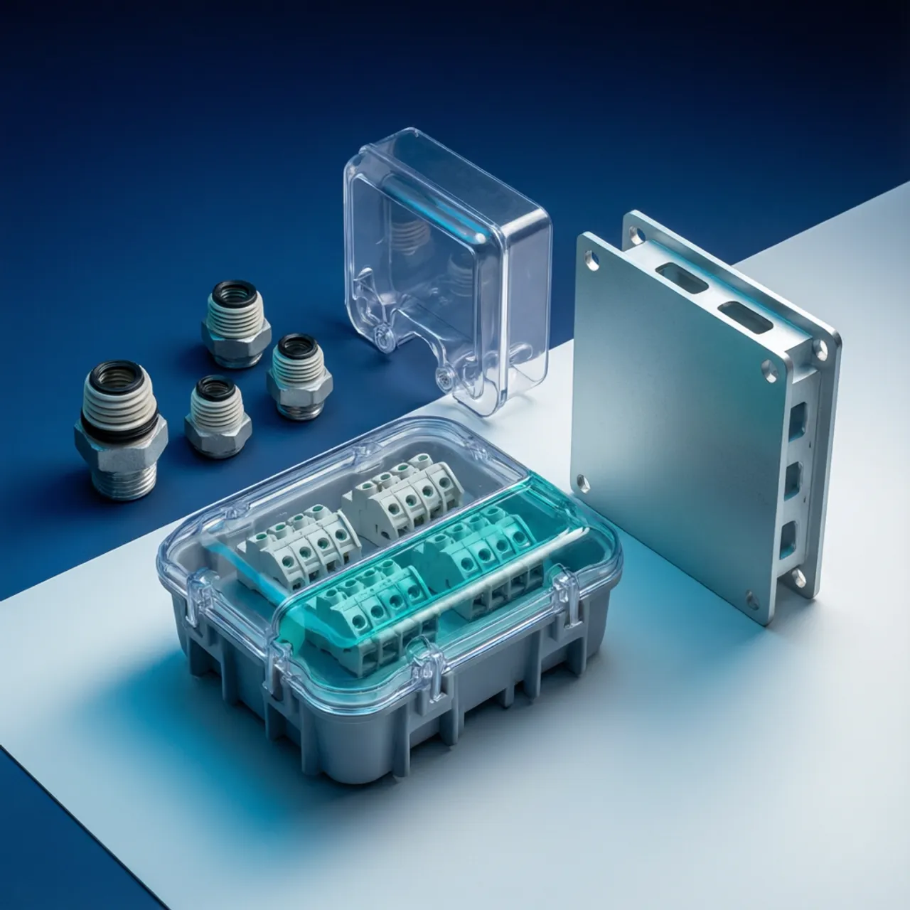 Schutzgehäuse & IP-Zubehör für Elektroinstallation