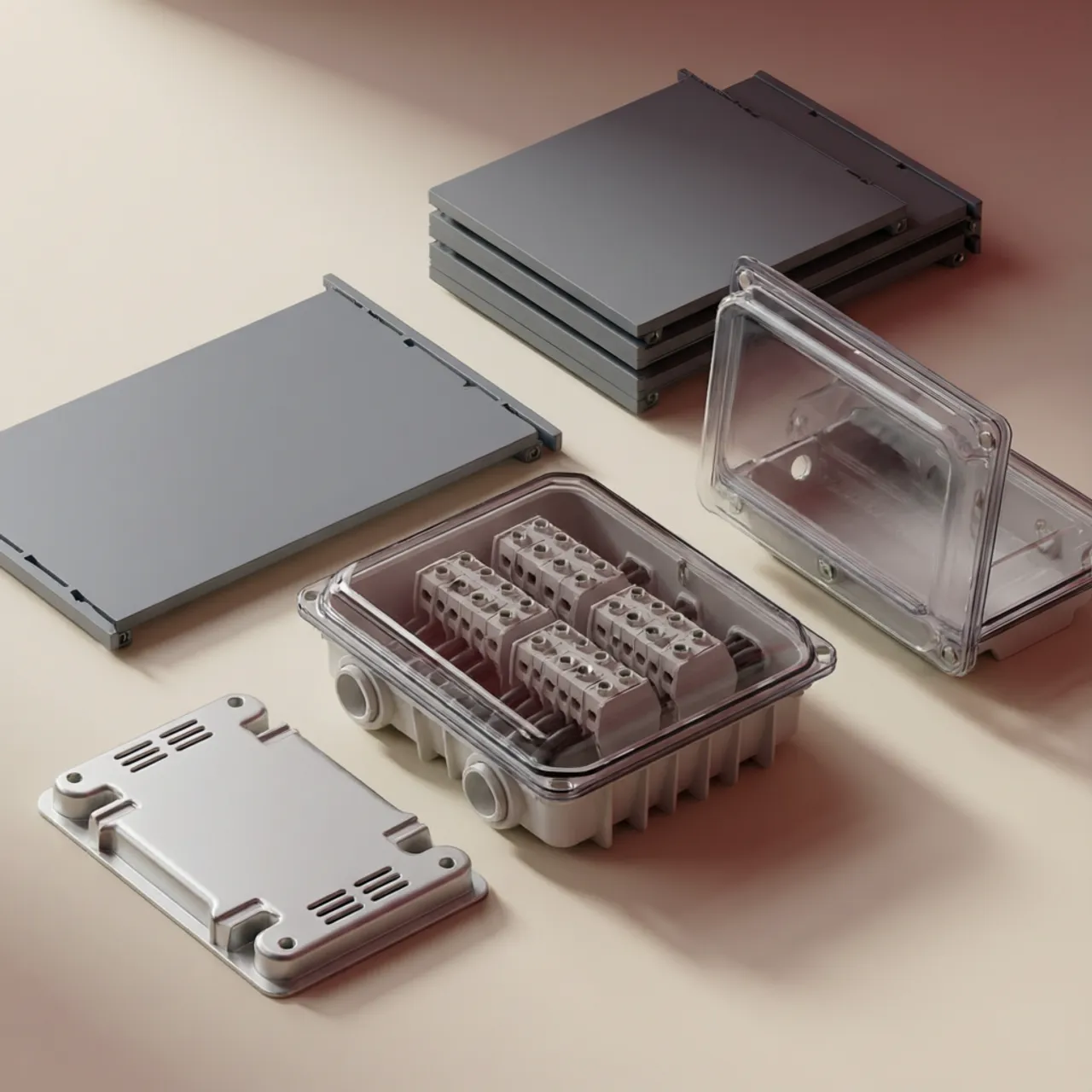 Schutzgehäuse & IP-Zubehör für Elektroinstallation