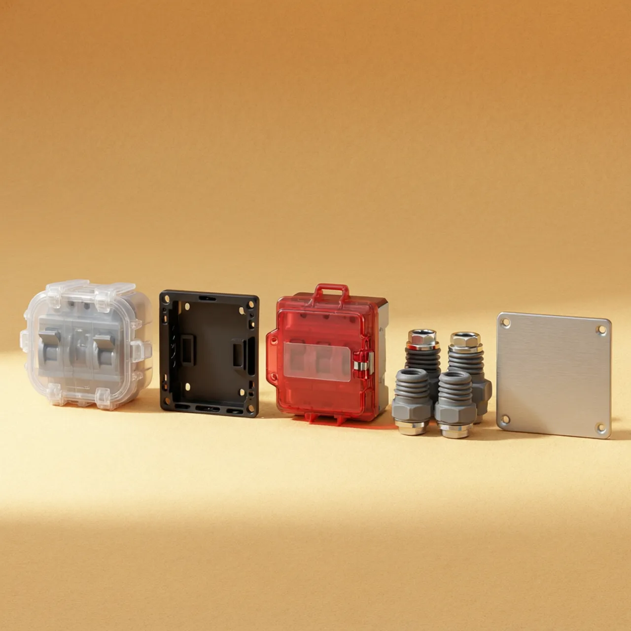 Schutzgehäuse & IP-Zubehör für Elektroinstallation
