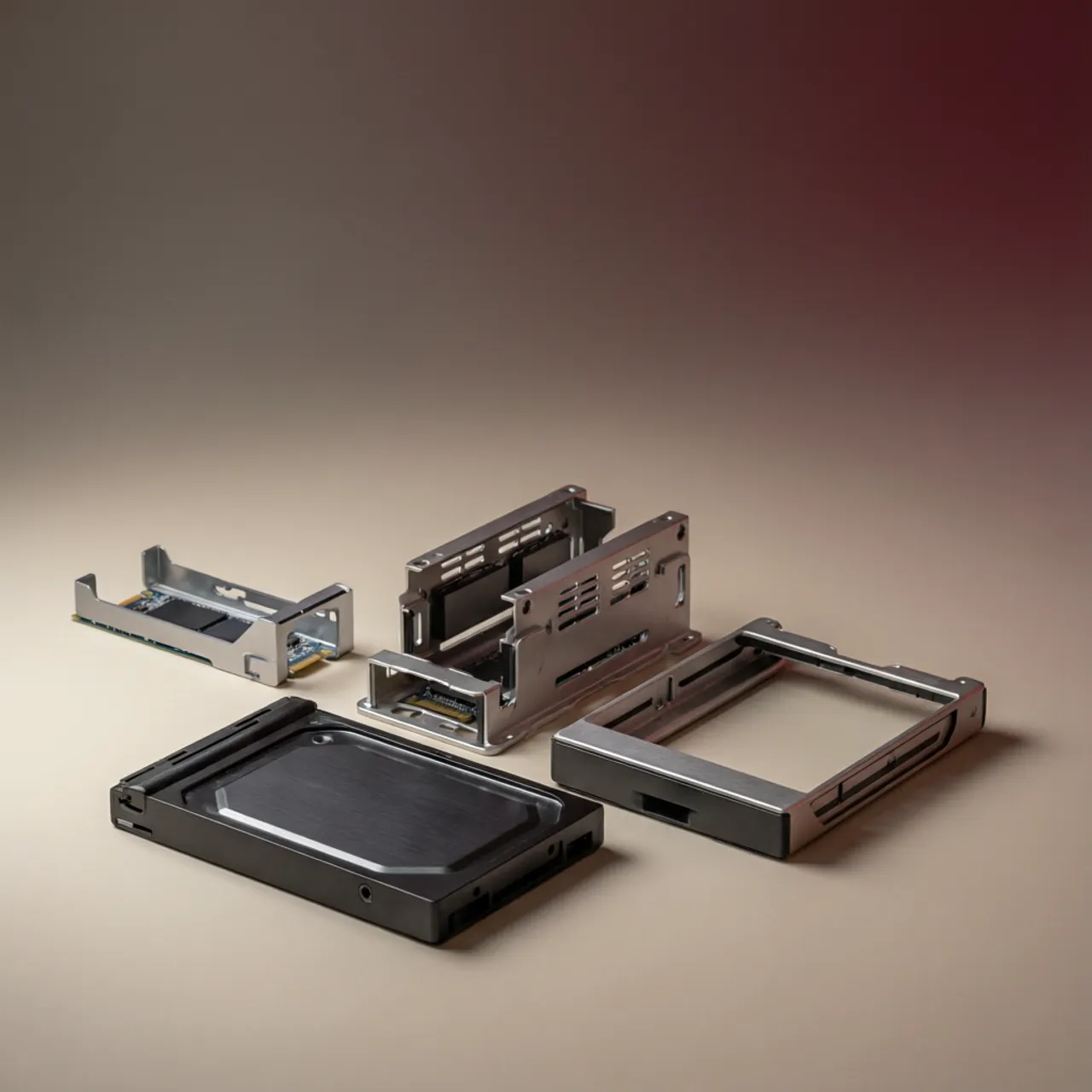 Festplatten-Montageadapter & Einbaurahmen