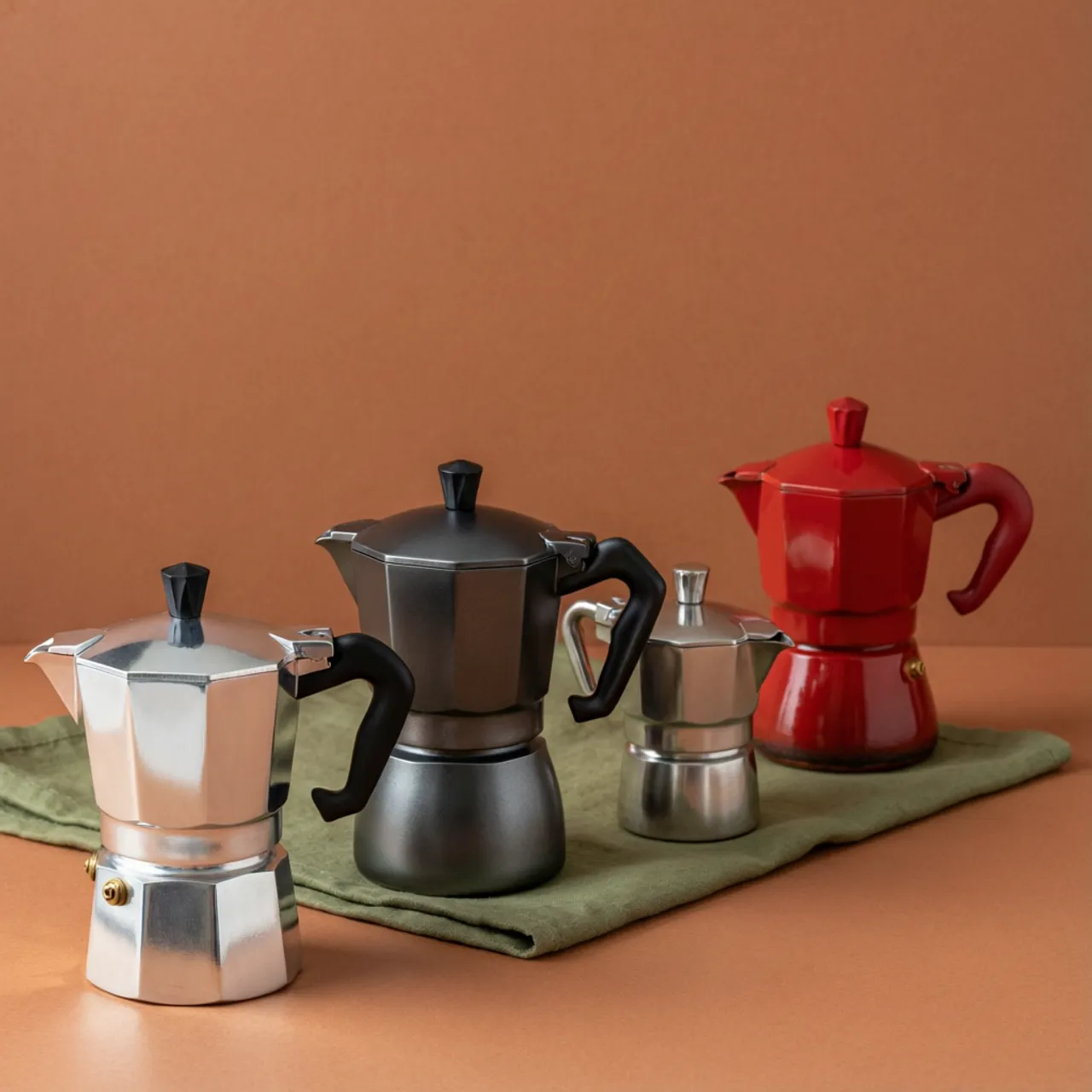 Moka-Kannen & Herdplatten-Kaffeemaschinen