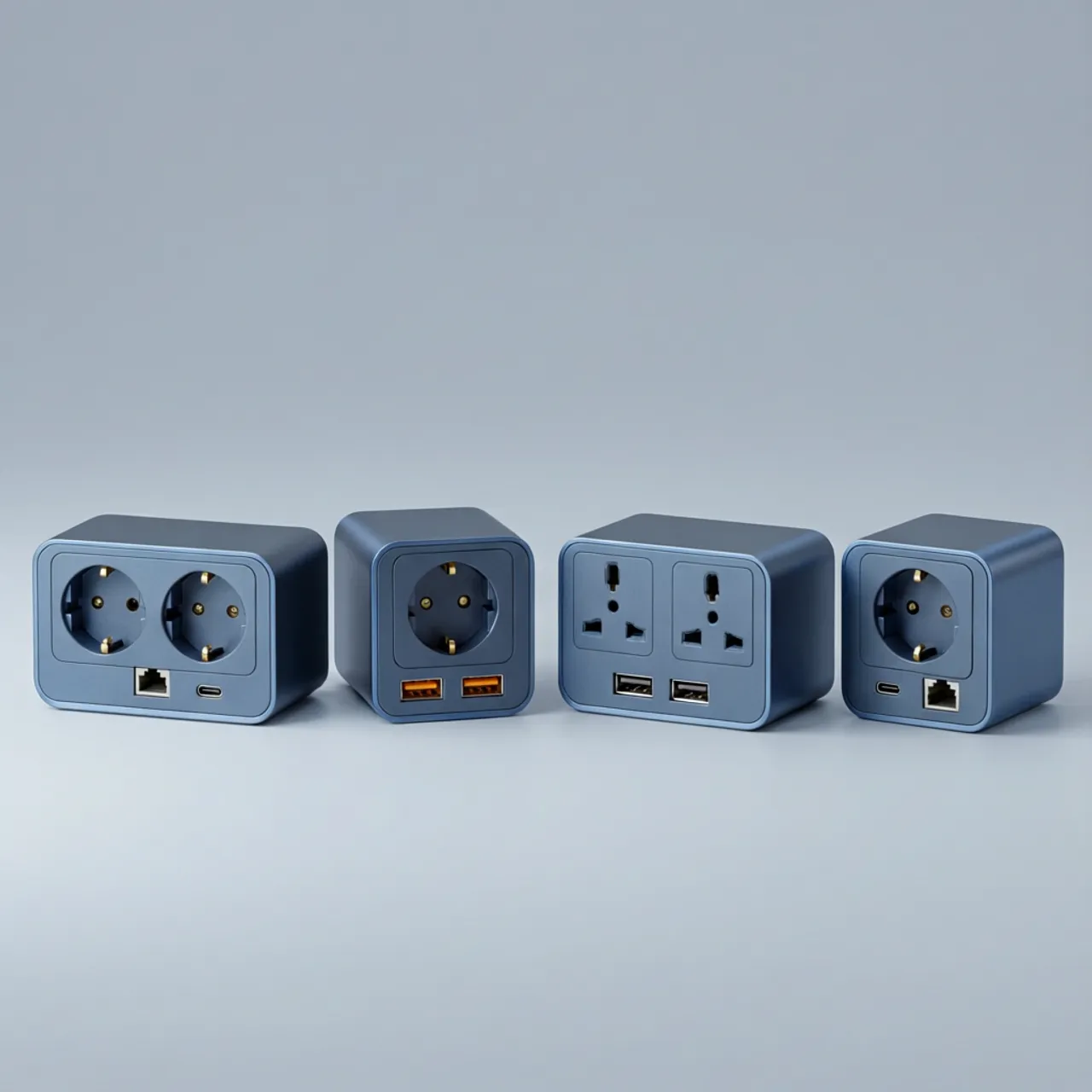 Steckdoseneinheiten mit Daten- & USB-Anschlüssen