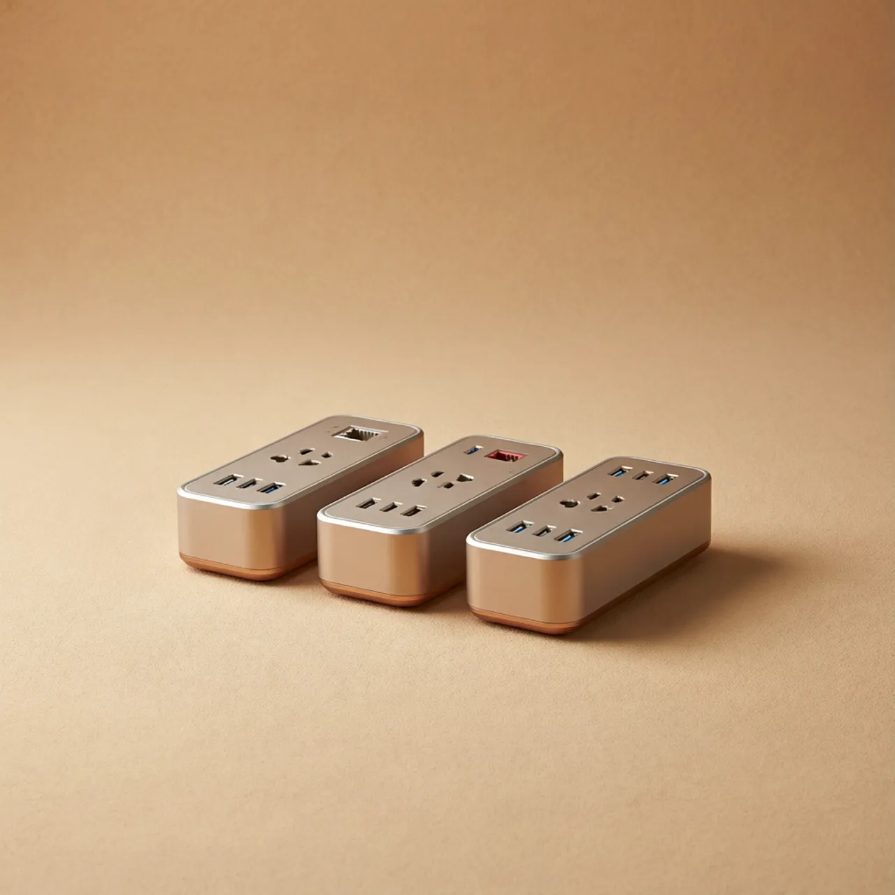 Steckdoseneinheiten mit Daten- & USB-Anschlüssen