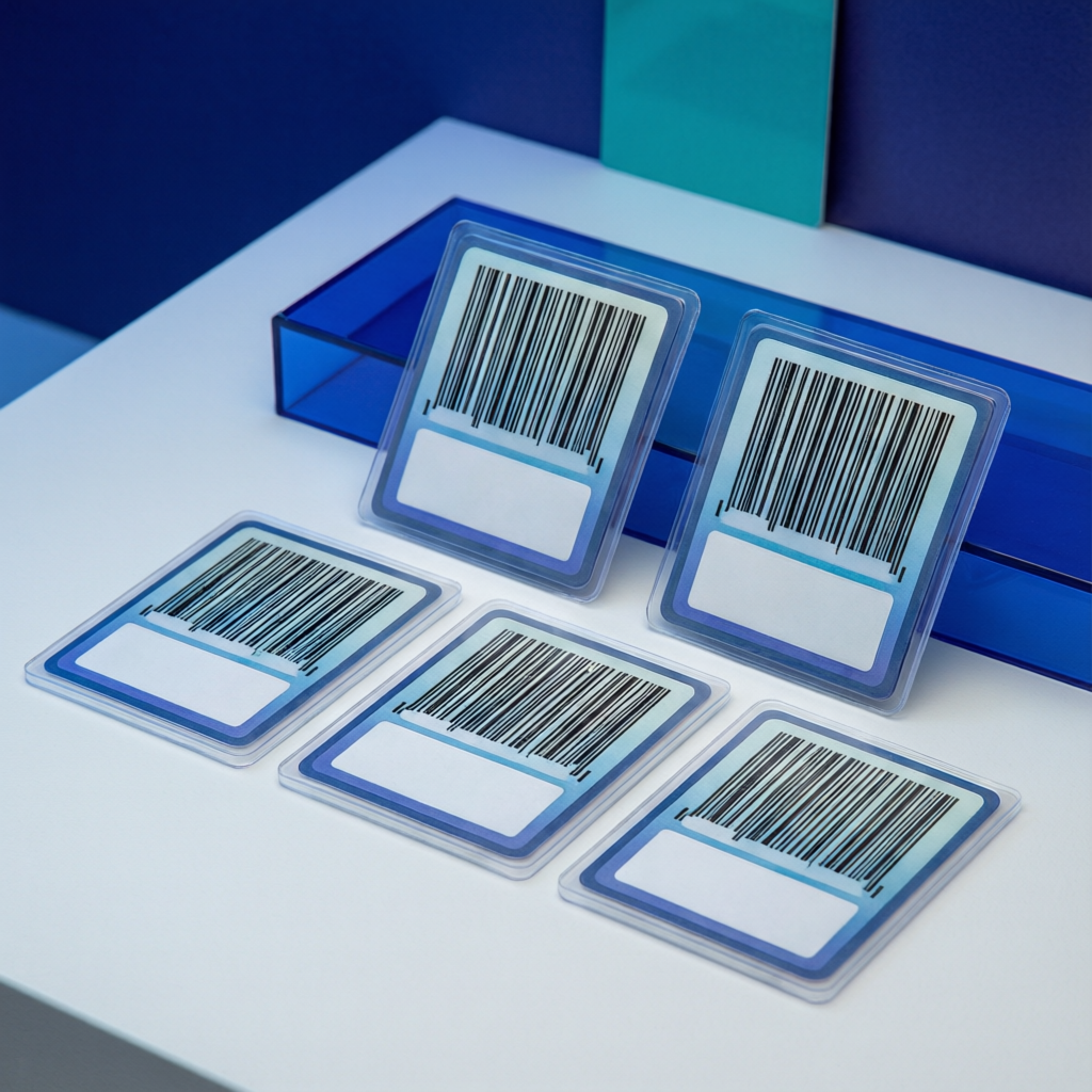 Barcode-Etiketten für Speichermedien
