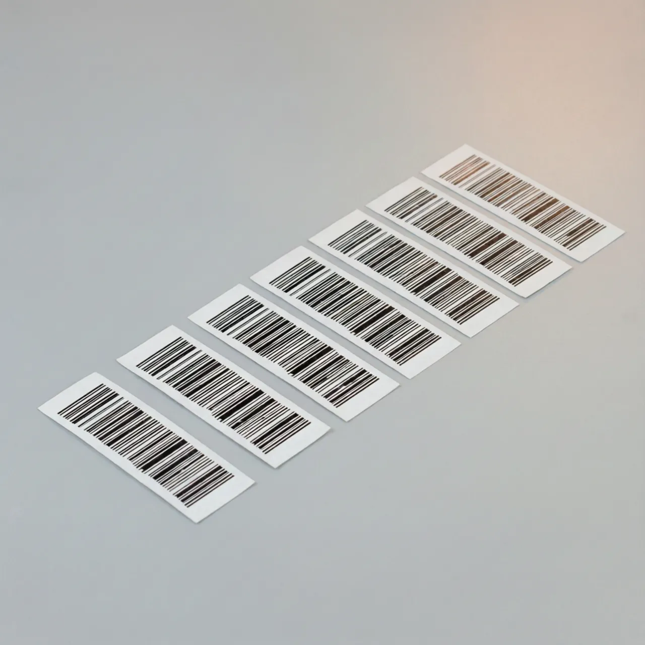 Barcode-Etiketten für Speichermedien