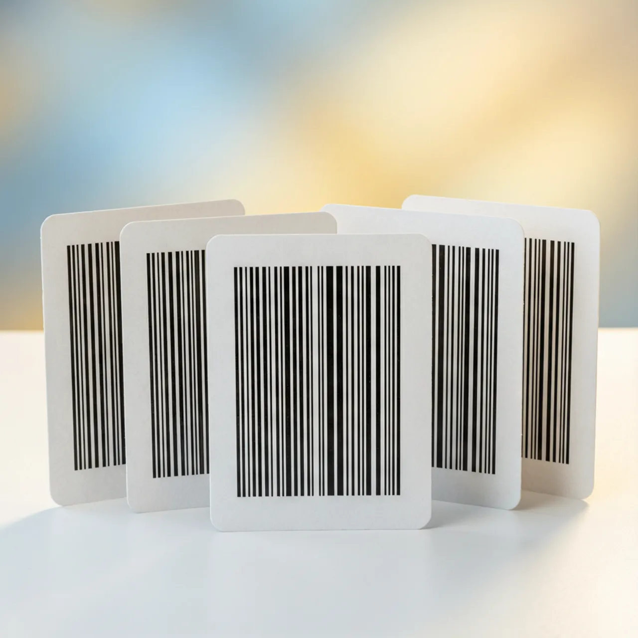 Barcode-Etiketten für Speichermedien