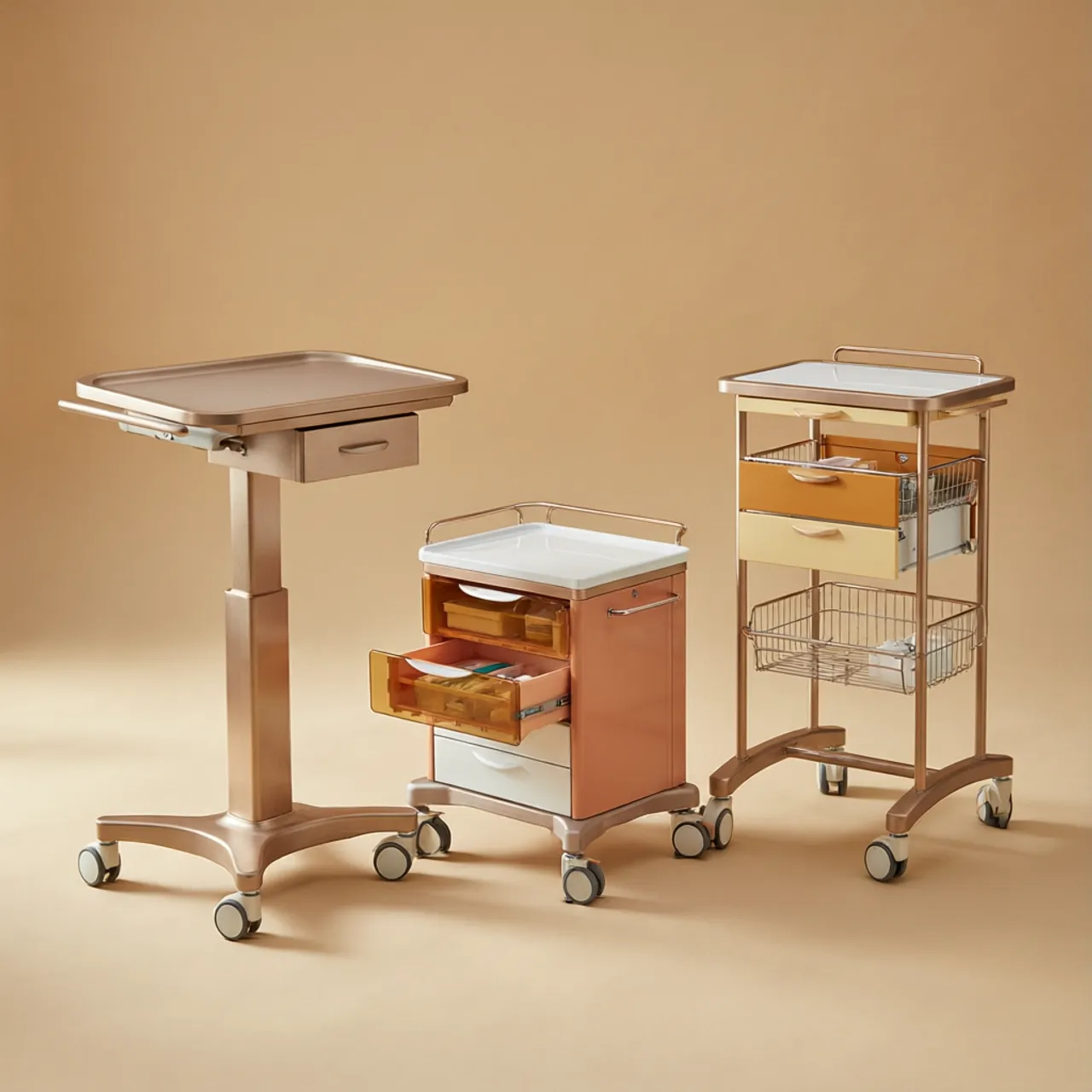 Medizinische Trolleys & Workstations