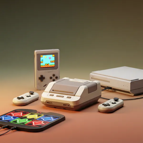 Retro-Spielkonsolen & TV-Spielcontroller