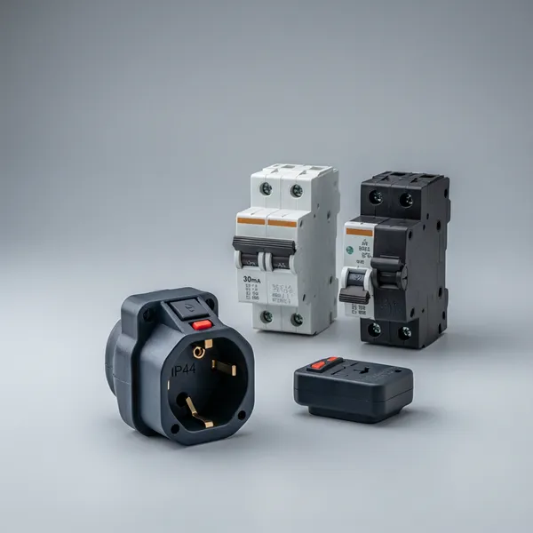 FI-Schutzadapter & Fehlerstrom-Schutzeinrichtungen