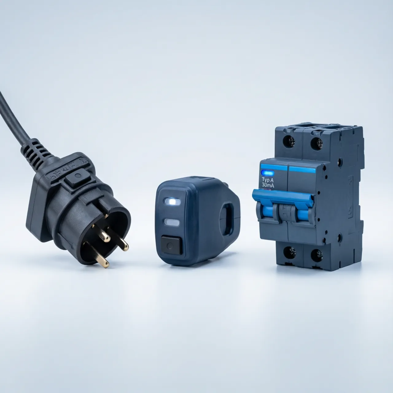 FI-Schutzadapter & Fehlerstrom-Schutzeinrichtungen