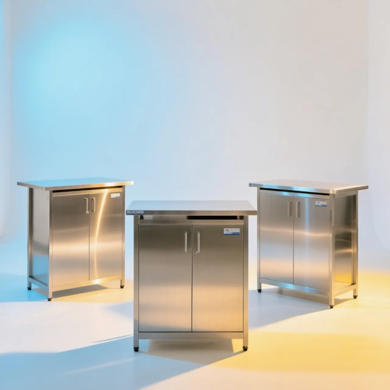 Edelstahl-Standpulte