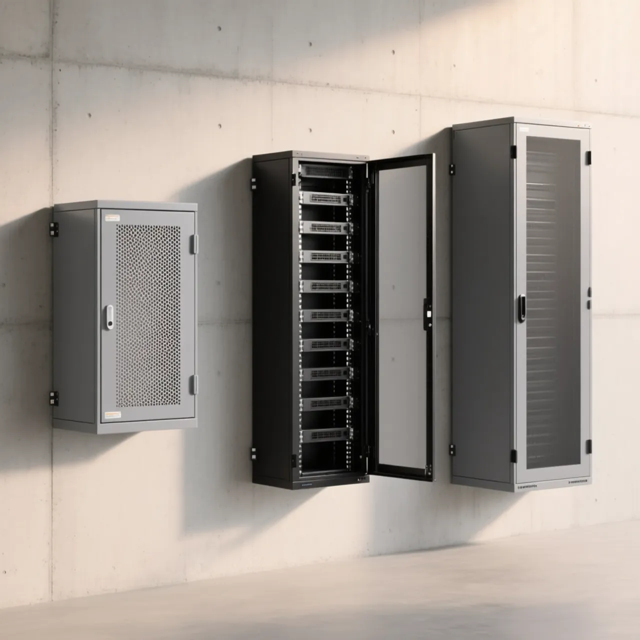Wandgehäuse & Wandracks