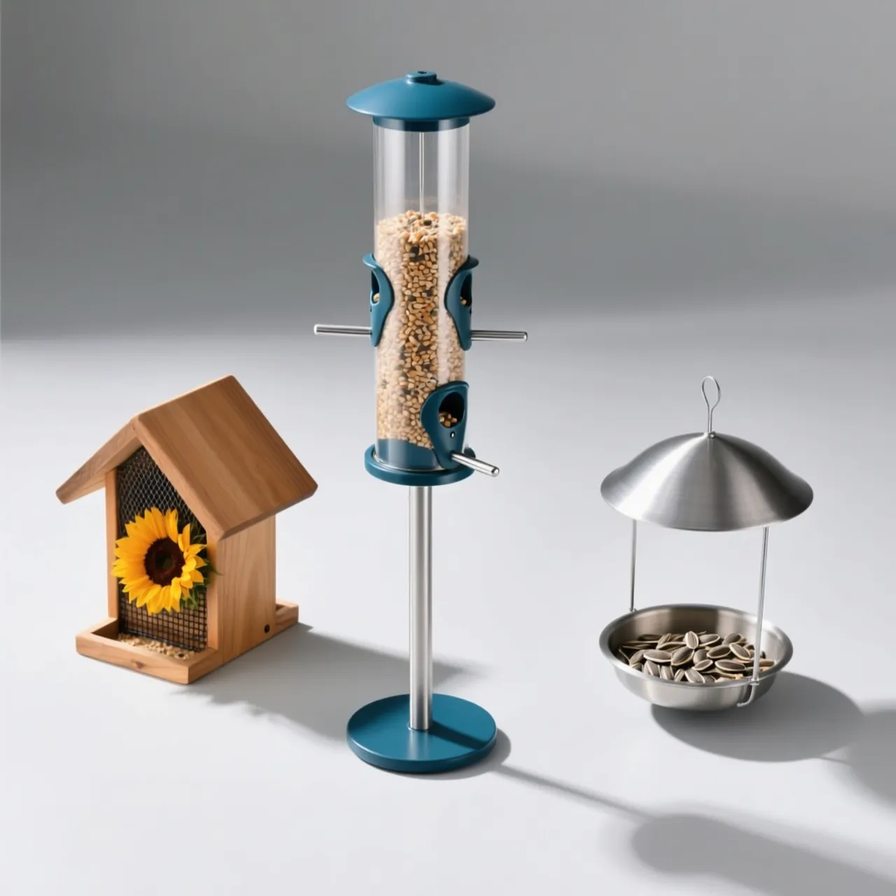 Vogelfutterstellen & Futterhäuschen