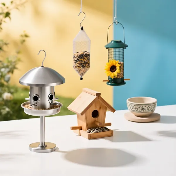 Vogelfutterstellen & Futterhäuschen