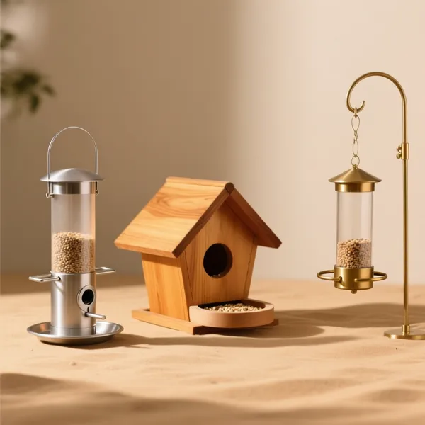 Vogelfutterstellen & Futterhäuschen