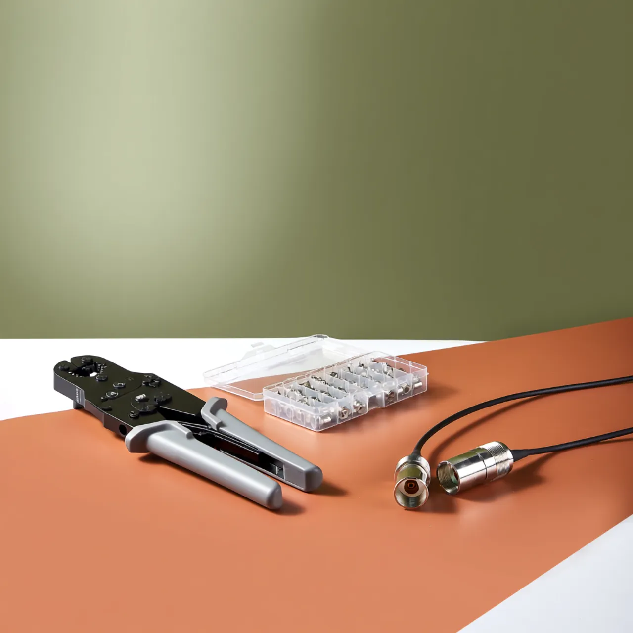 Koaxialstecker- & Crimp-Zubehör