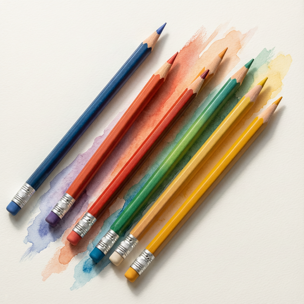 Aquarellstifte & wasserlösliche Farbstifte