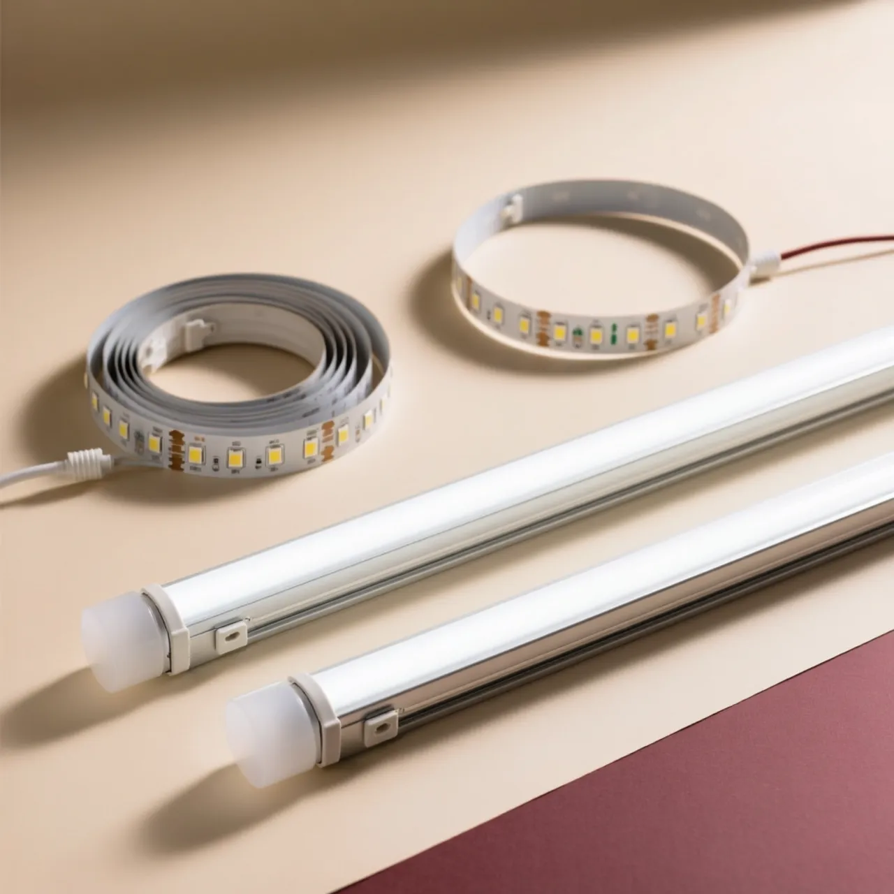 LED-Retrofit-Röhren & Industrie-Leuchtbänder